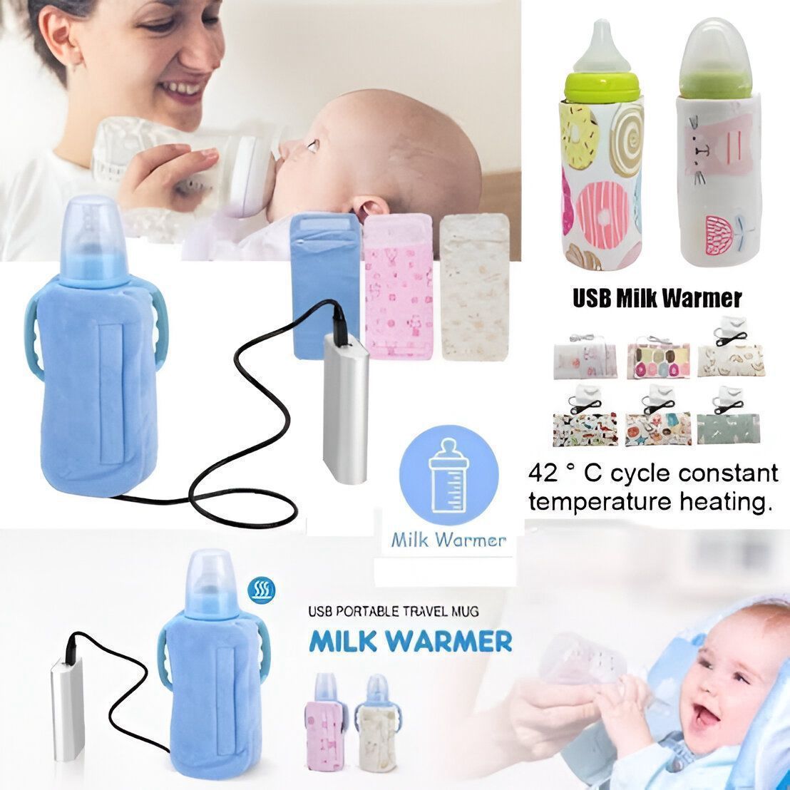 Why Every Parent Needs a USB Baby Bottle Warmer — Keep Milk Warm Anytime, Anywhere